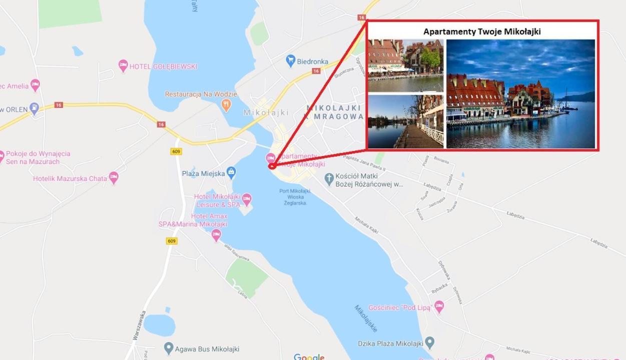 Apartamenty Twoje Mikolajki Eksteriør billede
